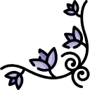flower badge